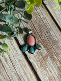 Pink Conch/Sonoran Pendant