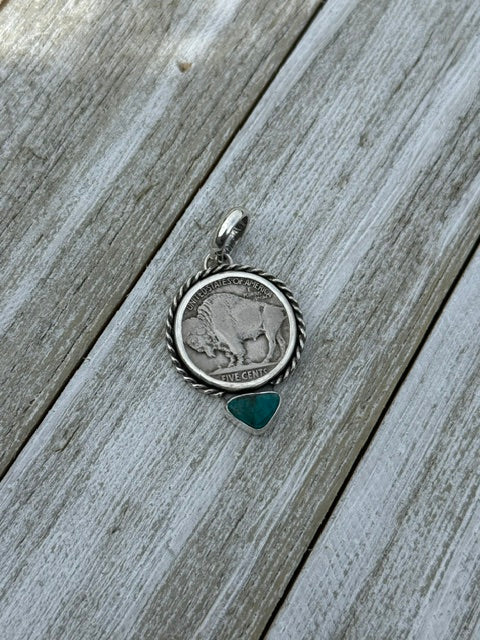 Buffalo Nickel Pendant