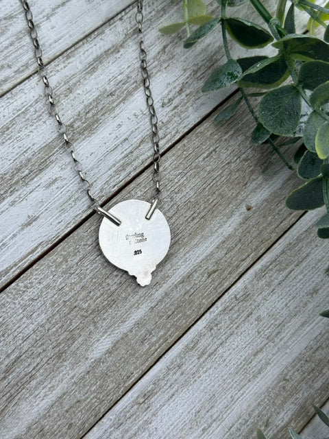 Buffalo Nickel Flower Necklace