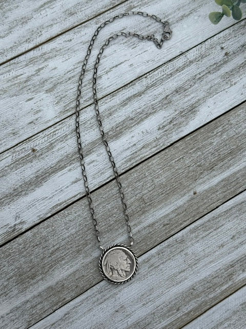 Indian Head Nickel Necklace